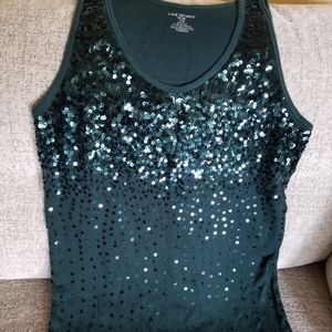 Lane Bryant Sequined Tank